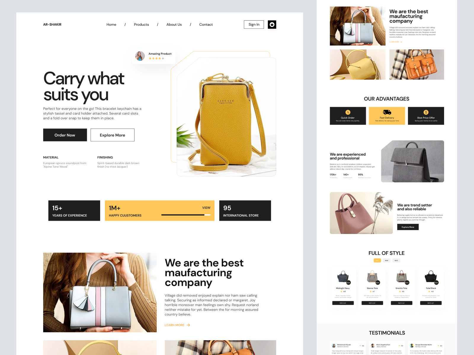 Shopify website design by Mike Taylor for Shopified on Dribbble