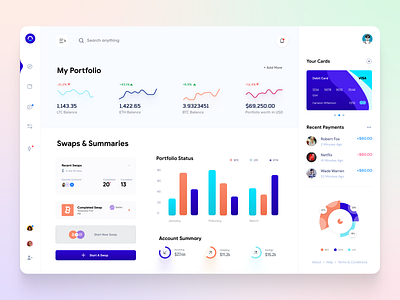 Dashboard UI Design by AR Shakir on Dribbble