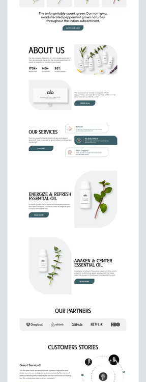 Landing Page Design by Mike Taylor for Shopified on Dribbble