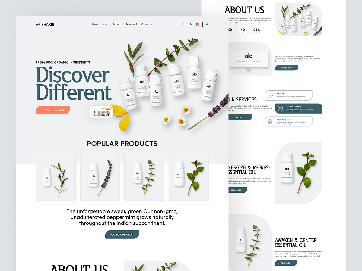 Landing Page Design by Mike Taylor for Shopified on Dribbble