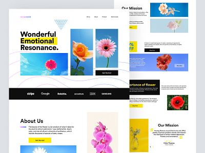 Landing Page Design by Mike Taylor on Dribbble