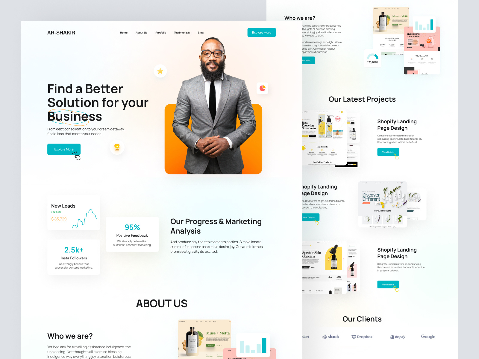 Landing Page Design by Mike Taylor for Landing Page Heaven on Dribbble