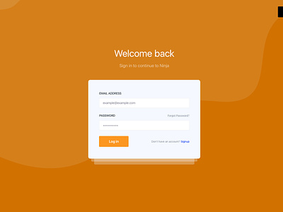 Login page Concept abstract login form login page login screen ui waves