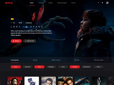 About Netflix - Homepage