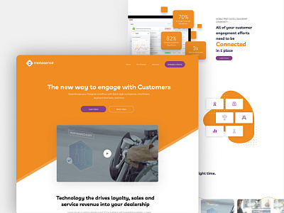 Saas Landing Page Design landing page landing page design latest modern saas landing page saas website trending design website