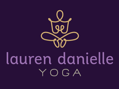Yoga Logo feminine icon logo yoga