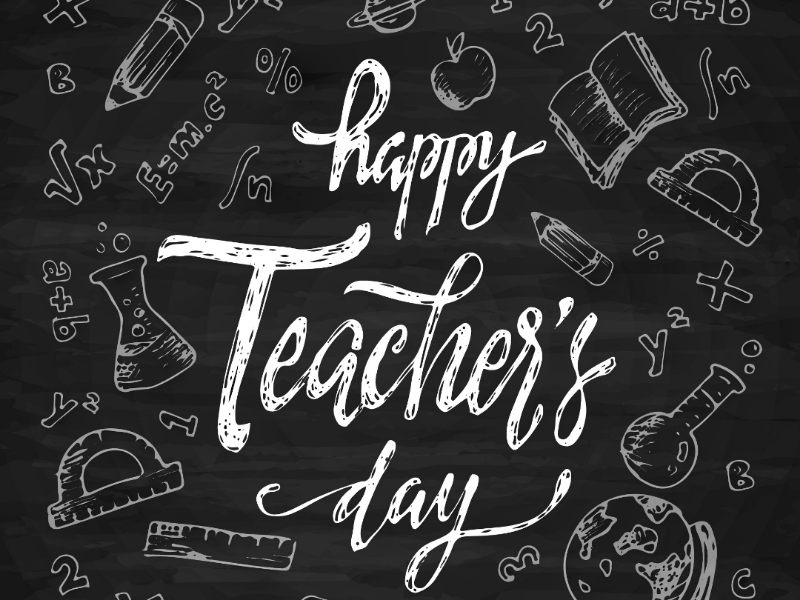 Happy Teachers Day by G S KARTHICK on Dribbble