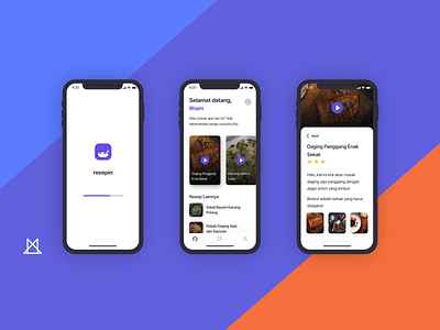 Resepin App Design