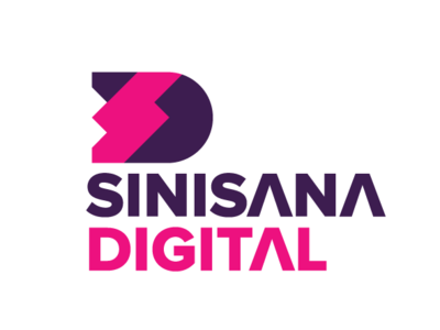 Sinisana Digital Logo flat design logo logo design logo design branding