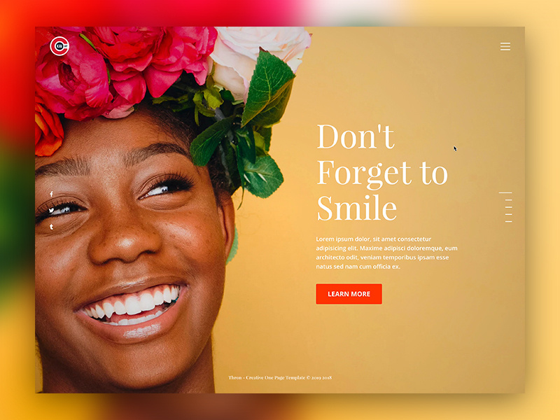 Fullscreen Web Design webdesign corporate ux ui bootstrap inspiration web ui one page ui design website web design web minimal creative