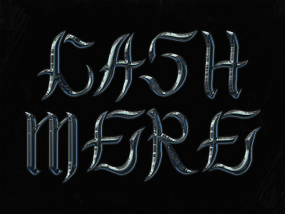 CASHMERE artwork design hiphop lettering music photoshop ramengvrl rap typogaphy
