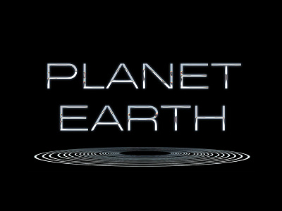 PLANET artwork design graphicdesigncentral illustration logo photoshop poster typography