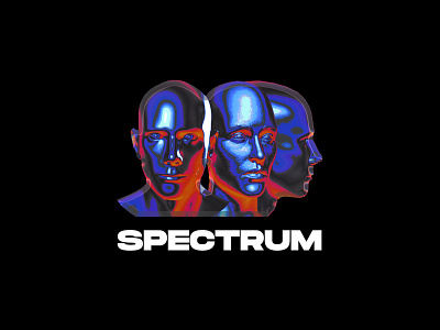 SPECTRUM artwork concert design graphicdesigncentral illustration merchandise merchdesign music photoshop