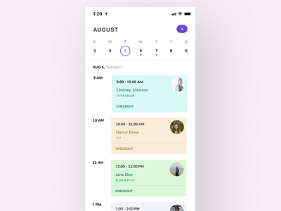 Calendar UI