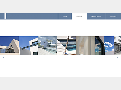 Architect Website agency architect clean dayafterday london minimal paris responsive simple svg