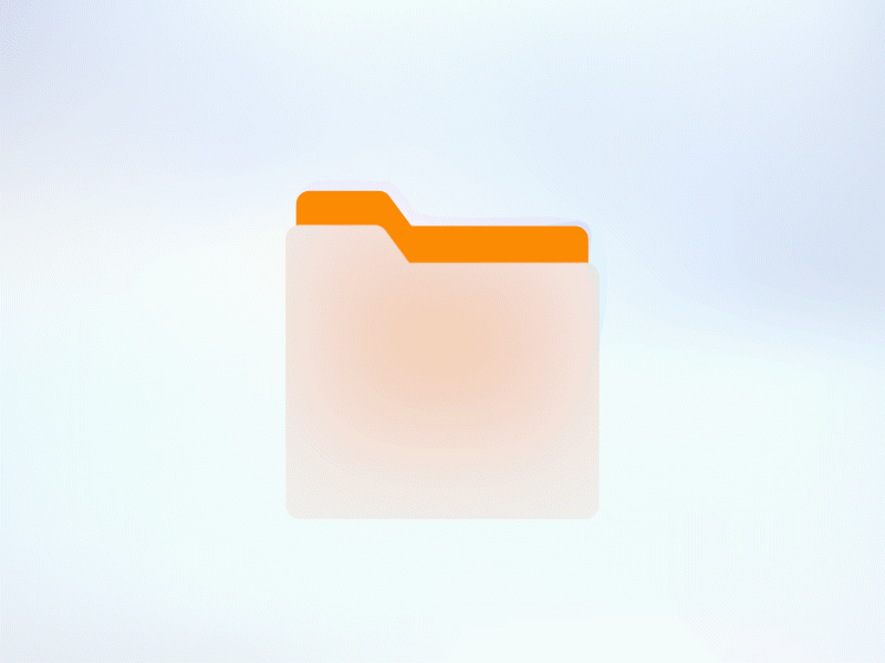 ground glass folder