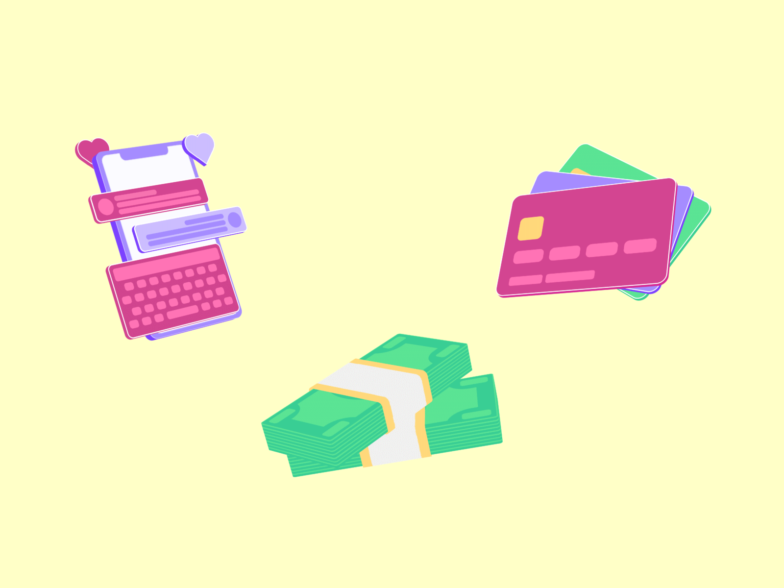 Phone+Cards+Cash