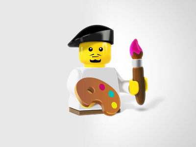Lego Man artist design graphic icons illustration lego lego man man realistic toy