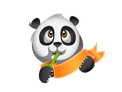 Panda animal illustratoin panda