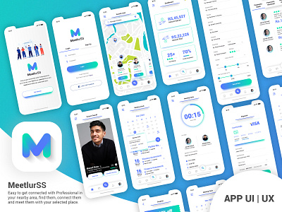 MeetlurSS APP UI | UX Design