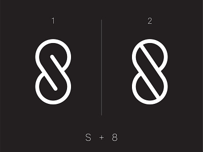 S plus 8 Logo 8logo logo alphabet logo8 logodesign logomark logos slogo splus8