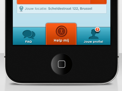 "Help me" emergency button app button emergency iphone location navigation