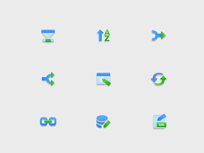 HGrid Icon RD app branding design flat icon iconography