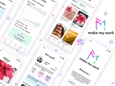 Application Make My Work design ui ui design uidesign ux design