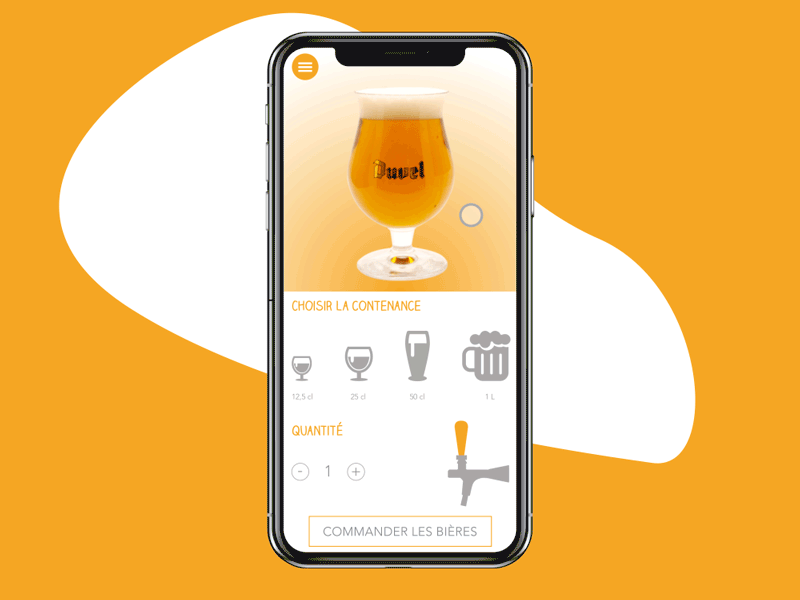 Beer app design animation app bar beer design motion ui ui design ux design