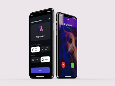 Phoney – "Excuse me, I have to take this" app call design fake ios mobile phone phone call phony ui ux