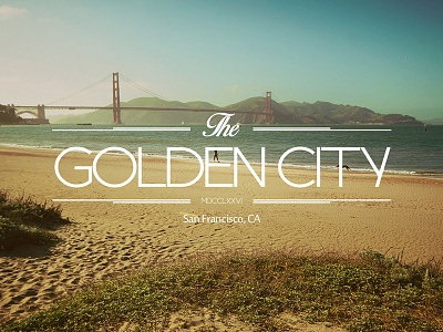 Home Project: The Golden City