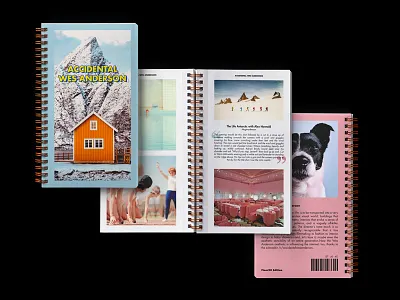 Accidental Wes Anderson accidental wes anderson blue dog futura layout photography pink print reddit subreddit typography wes anderson