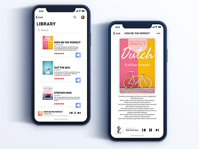 Books app Concept