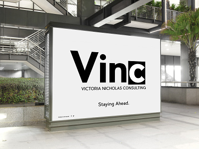 Vinc Logo branding corporate branding logo design logo design concept
