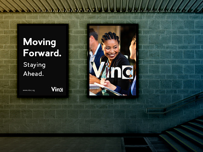 Vinc Logo branding corporate branding logo design logo design concept poster design