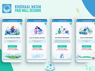 Khushaal Watan Paid Wall Designs