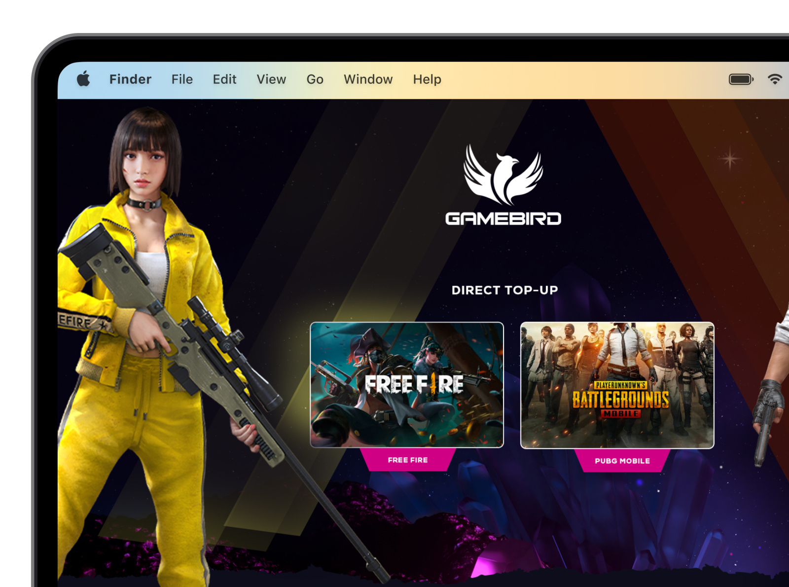 Gamebird Landing by Ahmed Ali on Dribbble