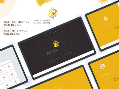 Emkaan interface design ui ux ui elements ui web design website website concept