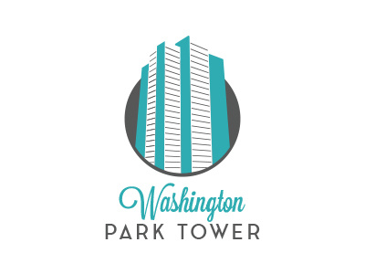 Washington Park Logo building logo tower