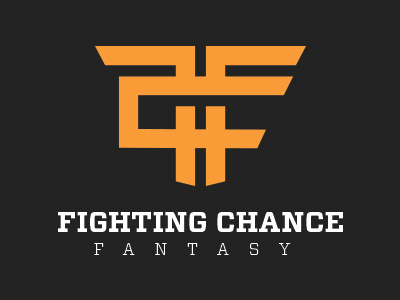 Fighting Chance Fantasy Logo fantasy logo sports