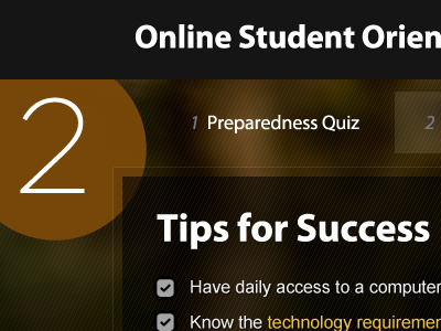Online Student Orientation Preview
