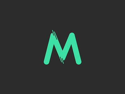 M Again logo m