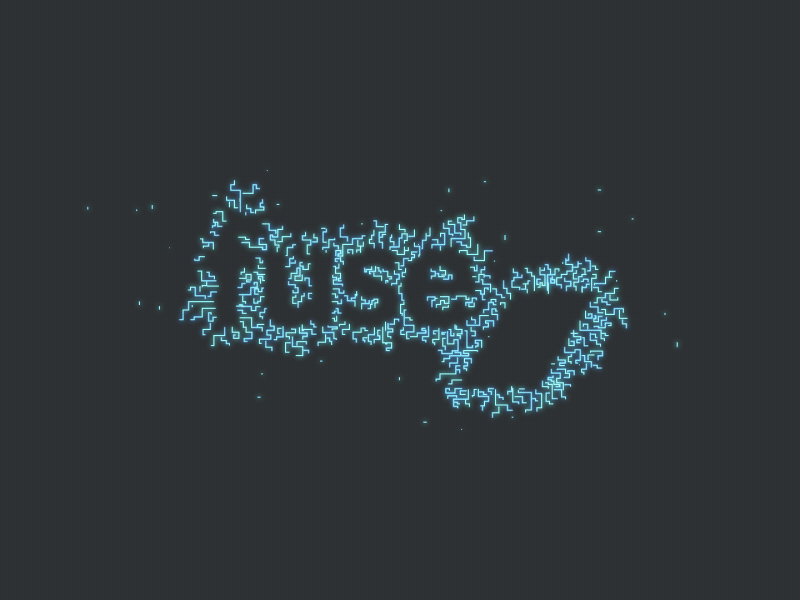 Fuse logo WIP after effects animation logo wip