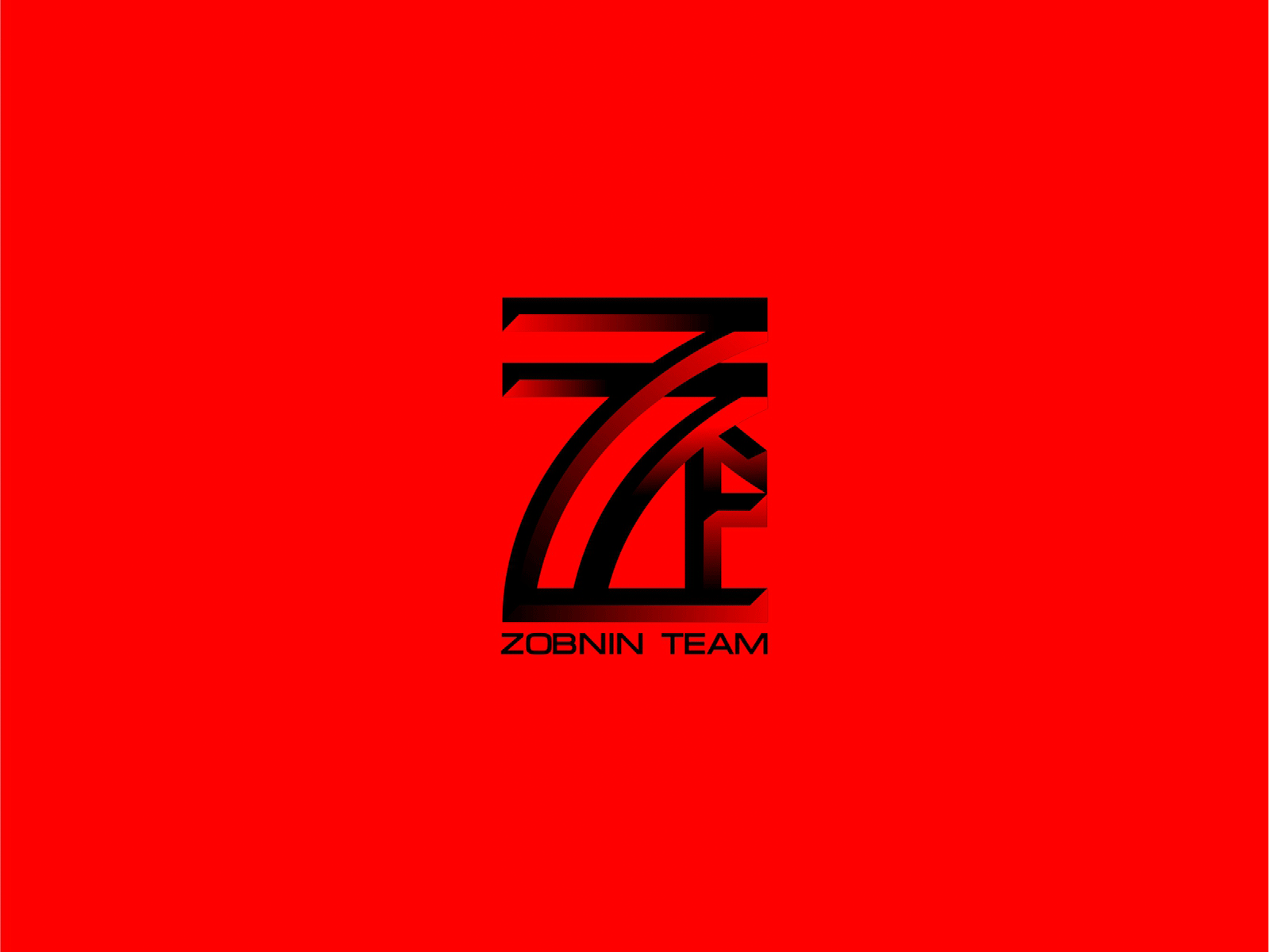 Zobnin team. Football team logo.