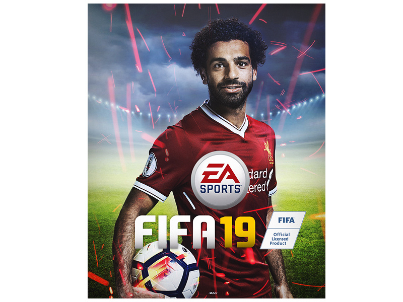 Fifa 19 "Unofficial Cover" training new shot 19 fifa retouching design graphic direction art