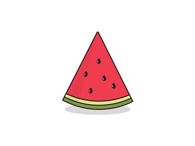 Summer is here! dribbble graphicdesign illustration thedesigntalks vector vector art watermelon