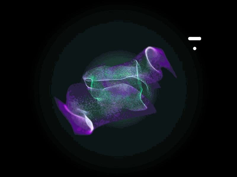 Thinkific • Knowledge is Power. Share it. kinetic loop nebula particles