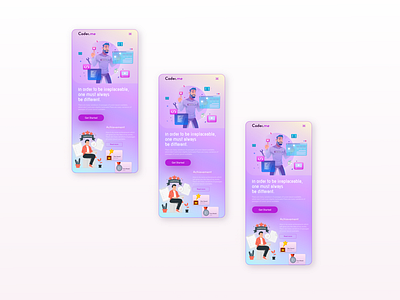 Coder.me | Mobile ui design