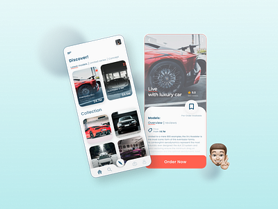 Luxury car | Mobile app ui design branding design mobile app mobile app design mobile design mobile ui modern modern design ui ui design ux