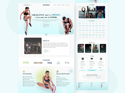 Landing Page Design for GYMW branding design mobile app mobile app design mobile design mobile ui ui ui design ux web design